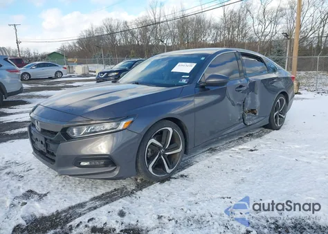 2019 Honda Accord Sport from USA, damaged, VIN 1HGCV1F30KA129439